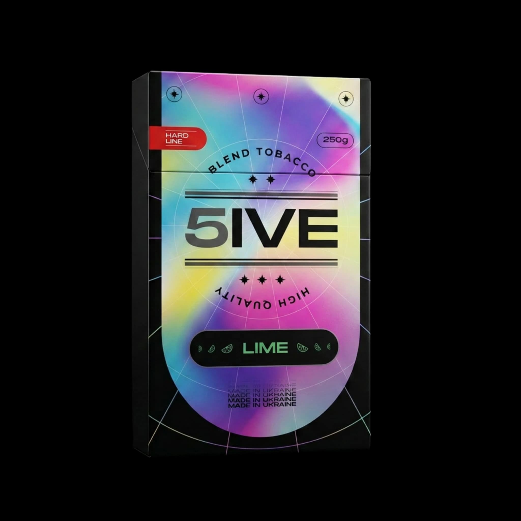5ive Hardline Lime Shisha Tobacco 250g