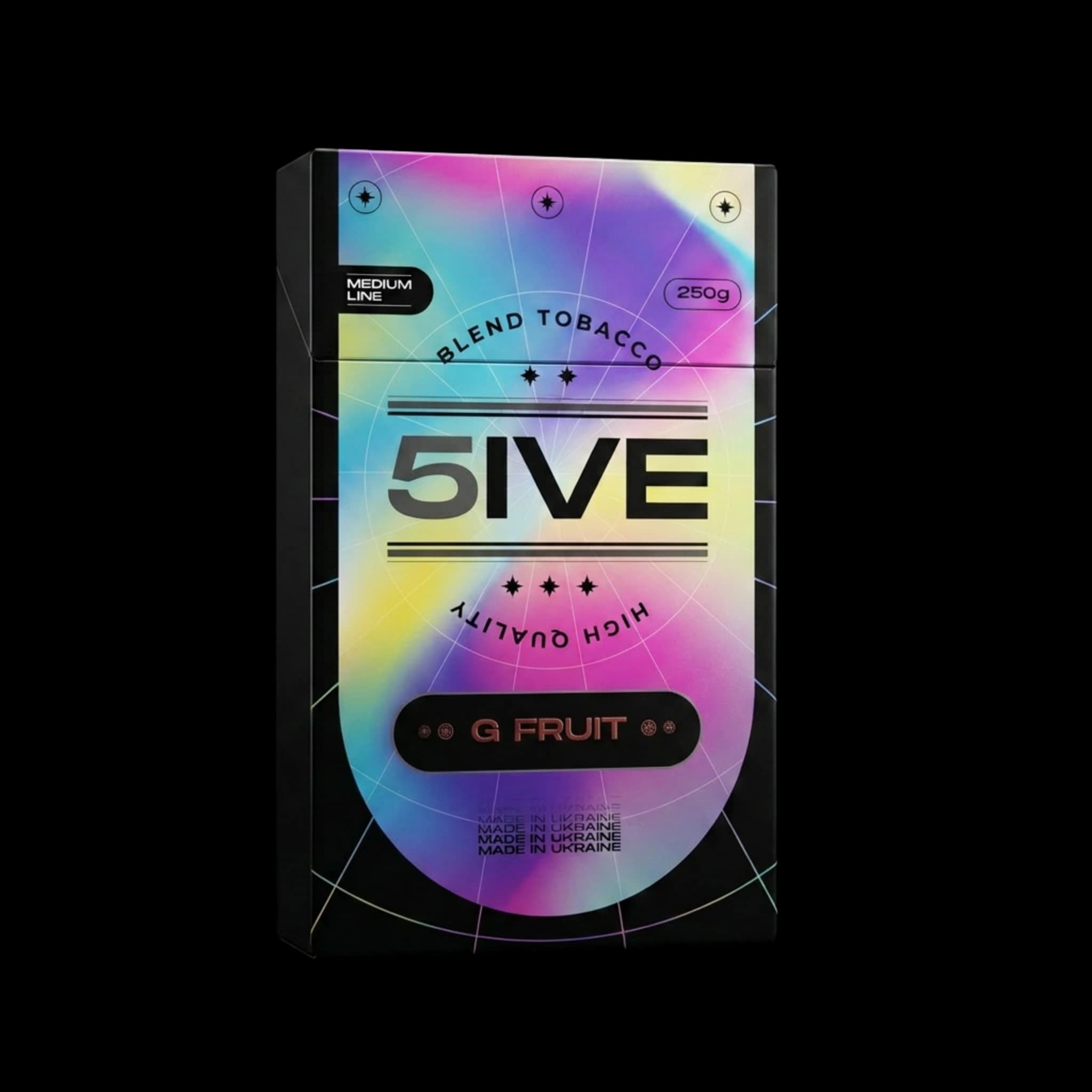 5ive Mediumline Gfruit Shisha Tobacco 250g