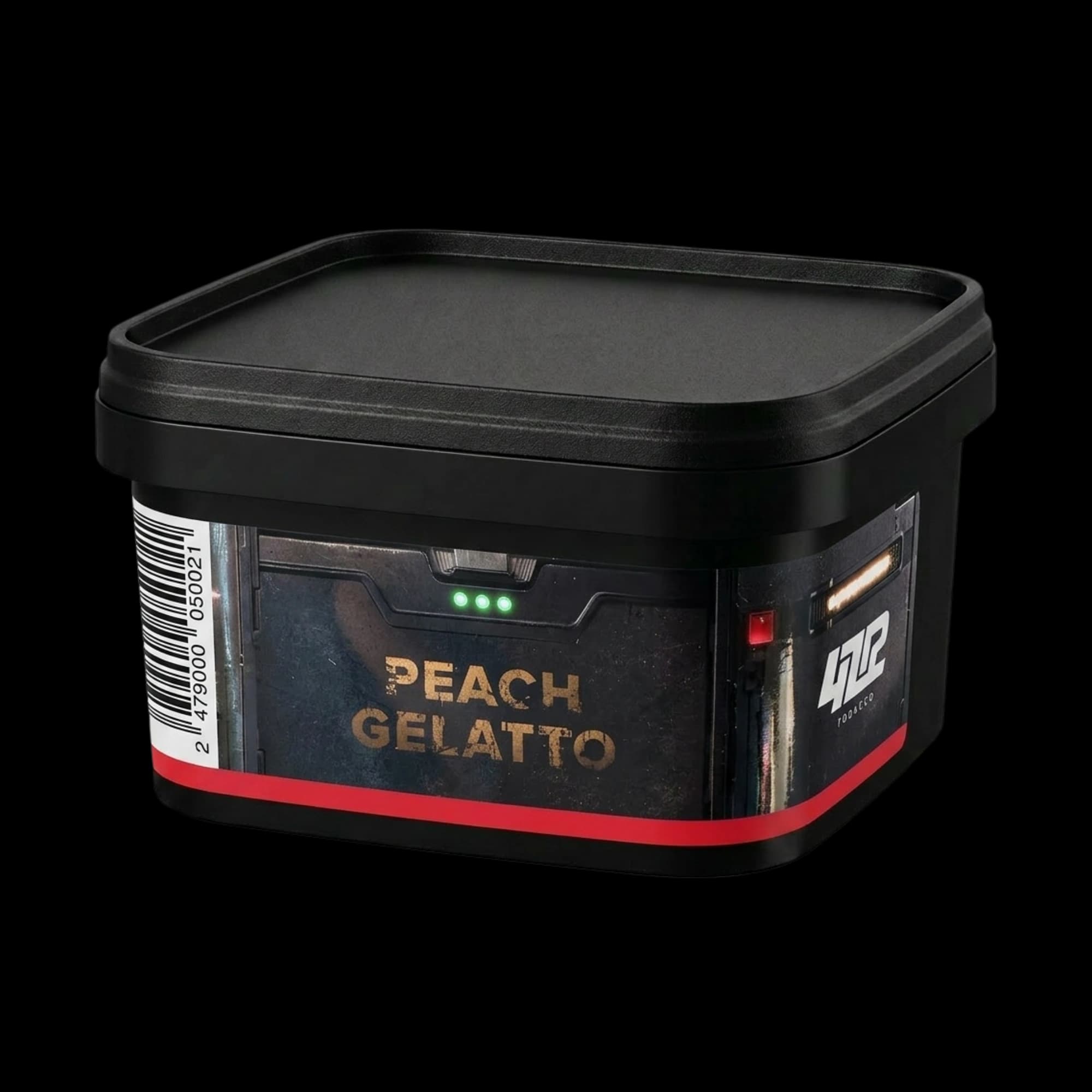 420 Dark Line Peach Gelatto Shisha Tobacco 250g