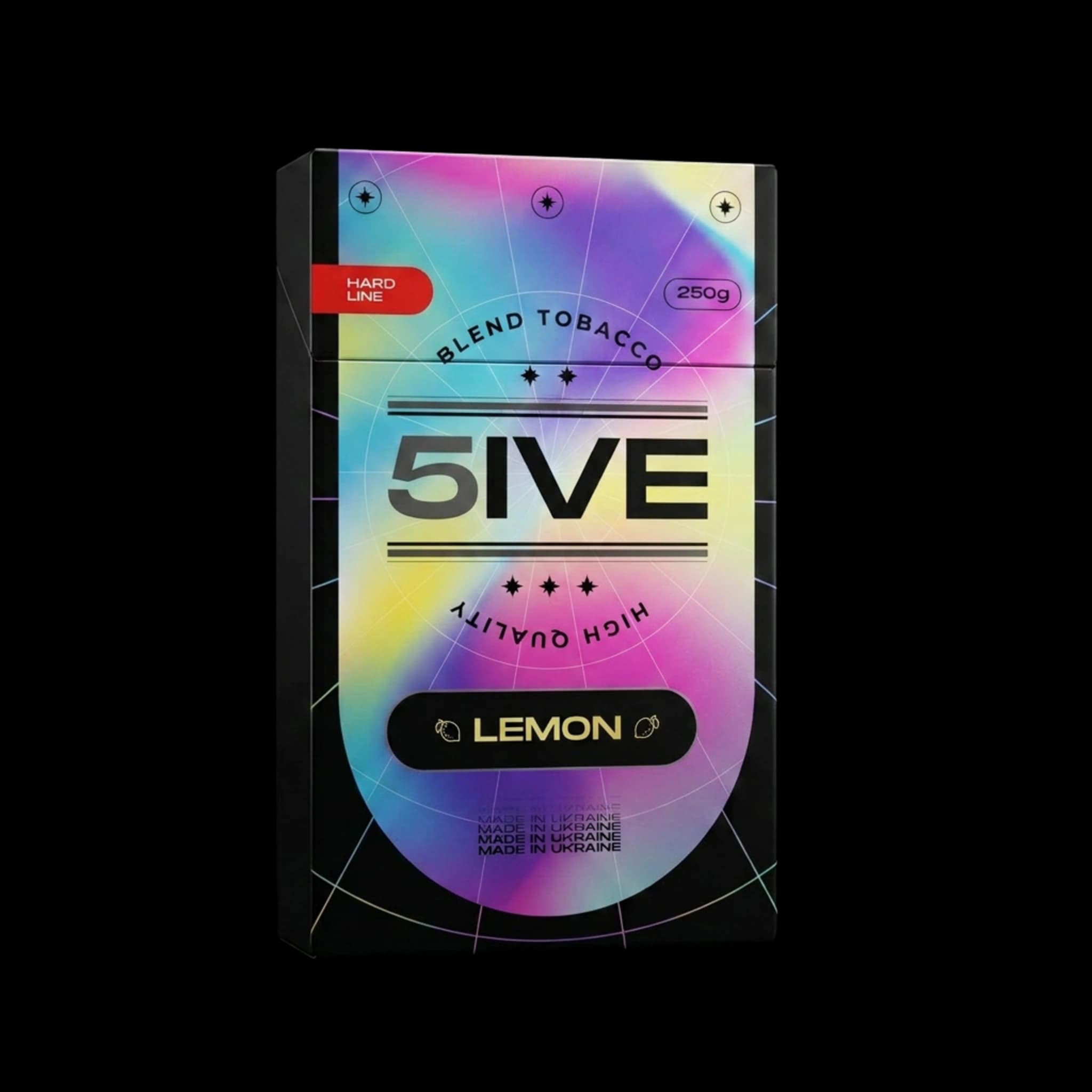 5ive Hardline Lemon Shisha Tobacco 250g