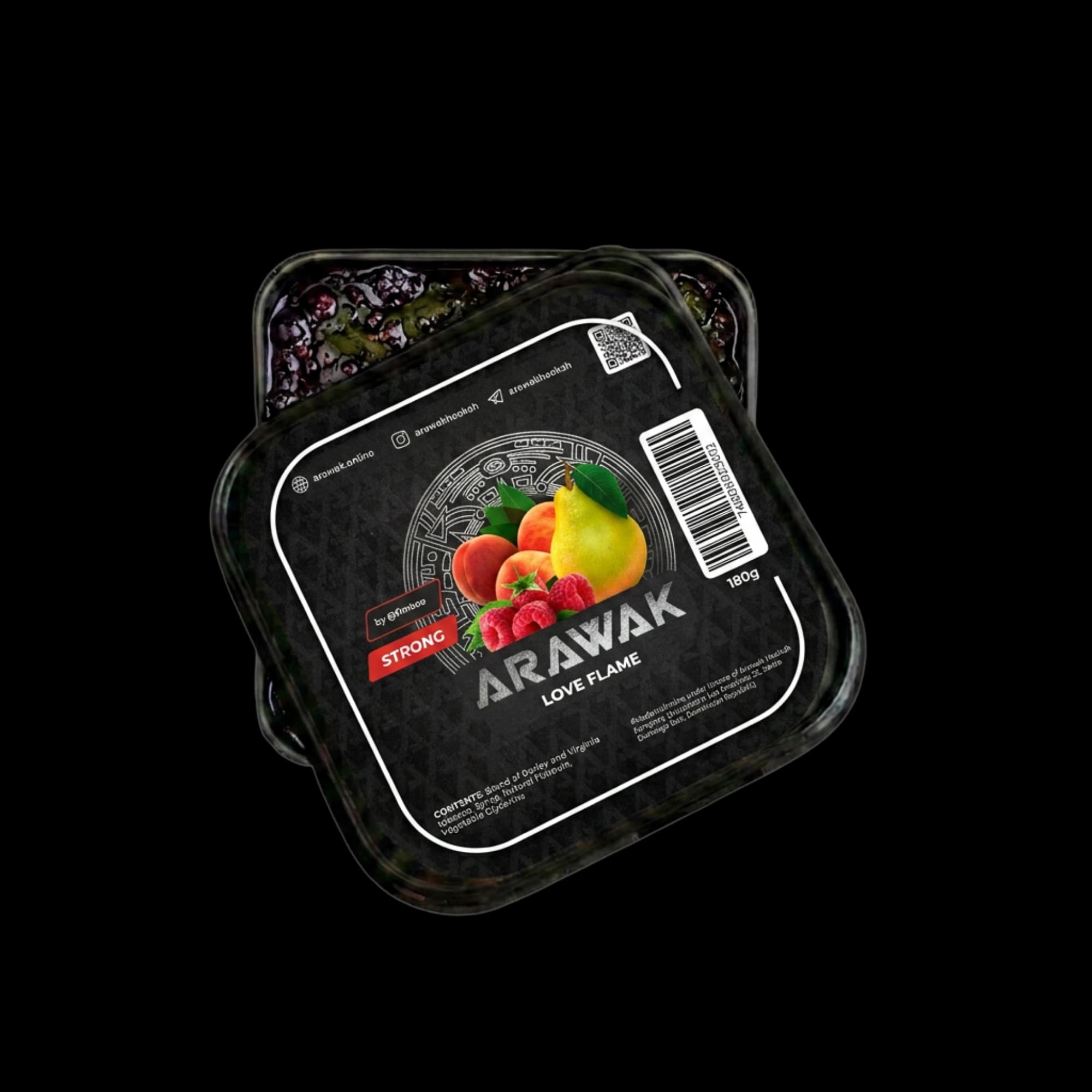 Arawak Strong Love Flame Shisha Tobacco 250g